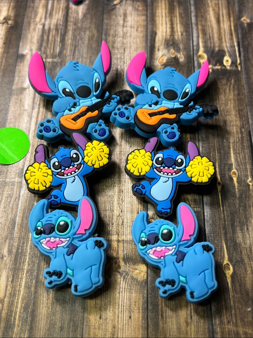 5for$10 Lilo And Stitch Dancing for Croc Shoes 6Pcs Croc Charms Accessories